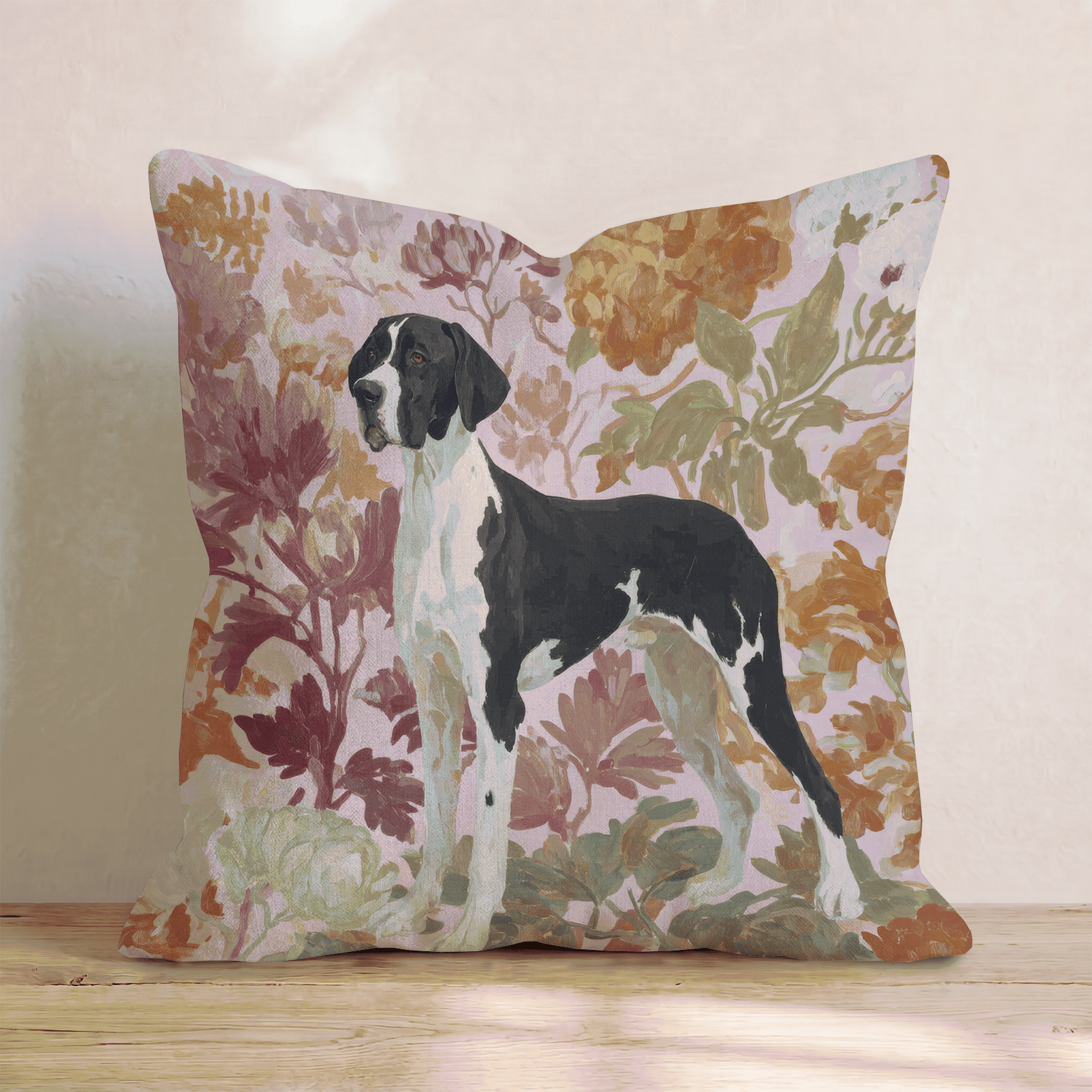 Garden Dane Throw Pillow - Hillcroft Home