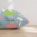Garden Fairies Throw Pillow - Hillcroft Home