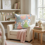 Garden Fairies Throw Pillow - Hillcroft Home