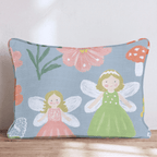 Garden Fairies Throw Pillow - Hillcroft Home