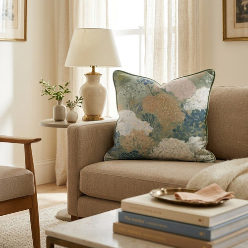 Garden Gate Throw Pillow - Hillcroft Home