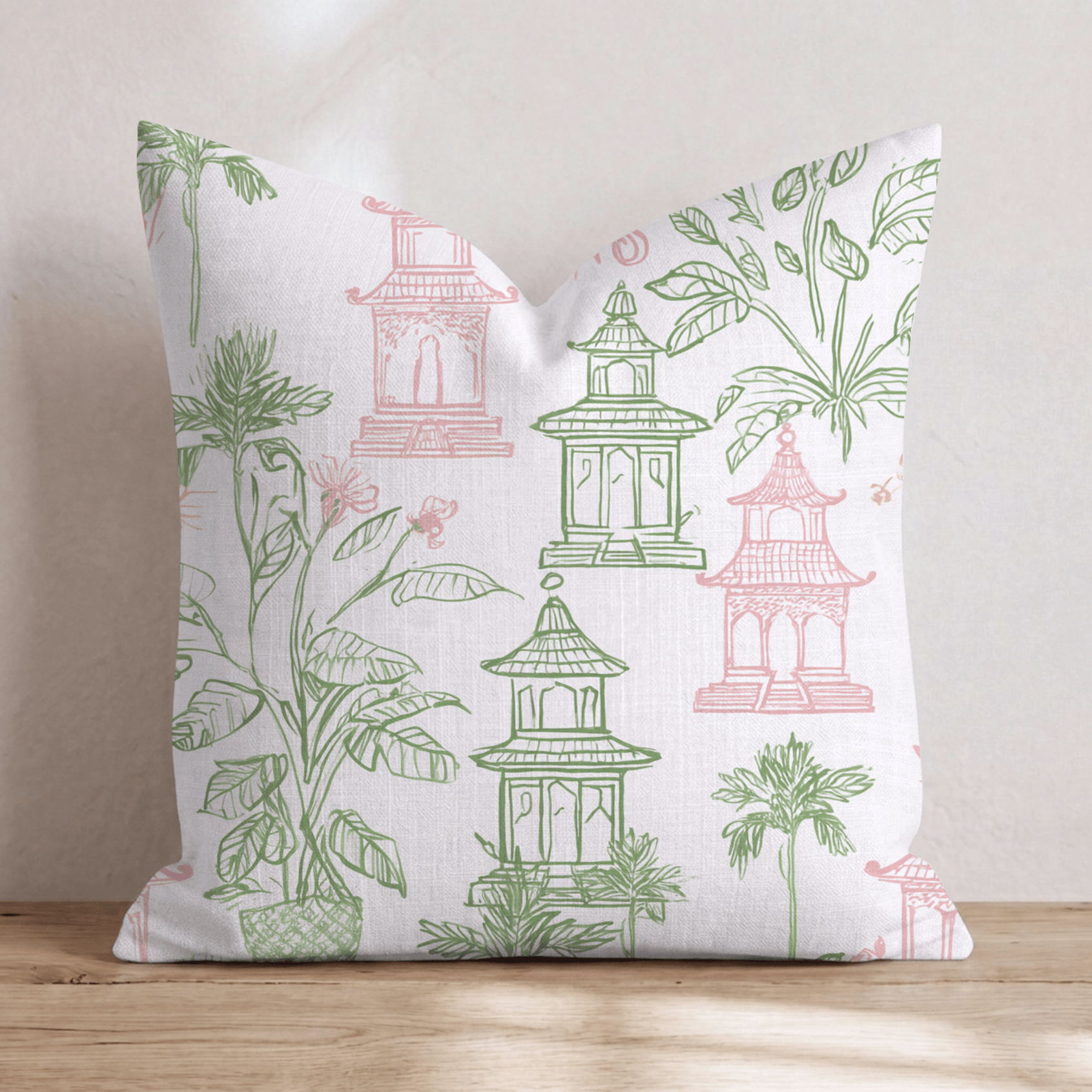 Garden Grove Throw Pillow - Hillcroft Home