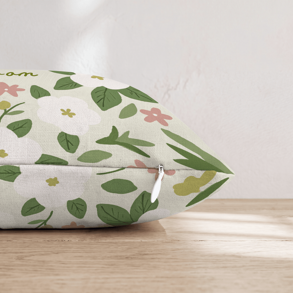 Garden in Bloom Throw Pillow - Hillcroft Home