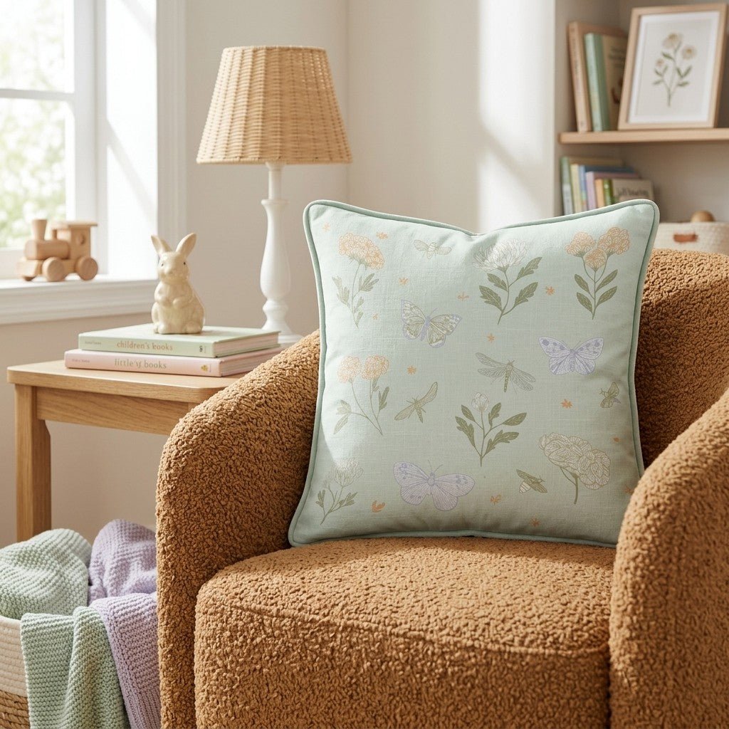 Garden Scatter Throw Pillow - Hillcroft Home