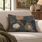 Garden Stroll Ochre Throw Pillow throw pillow - Hillcroft Home