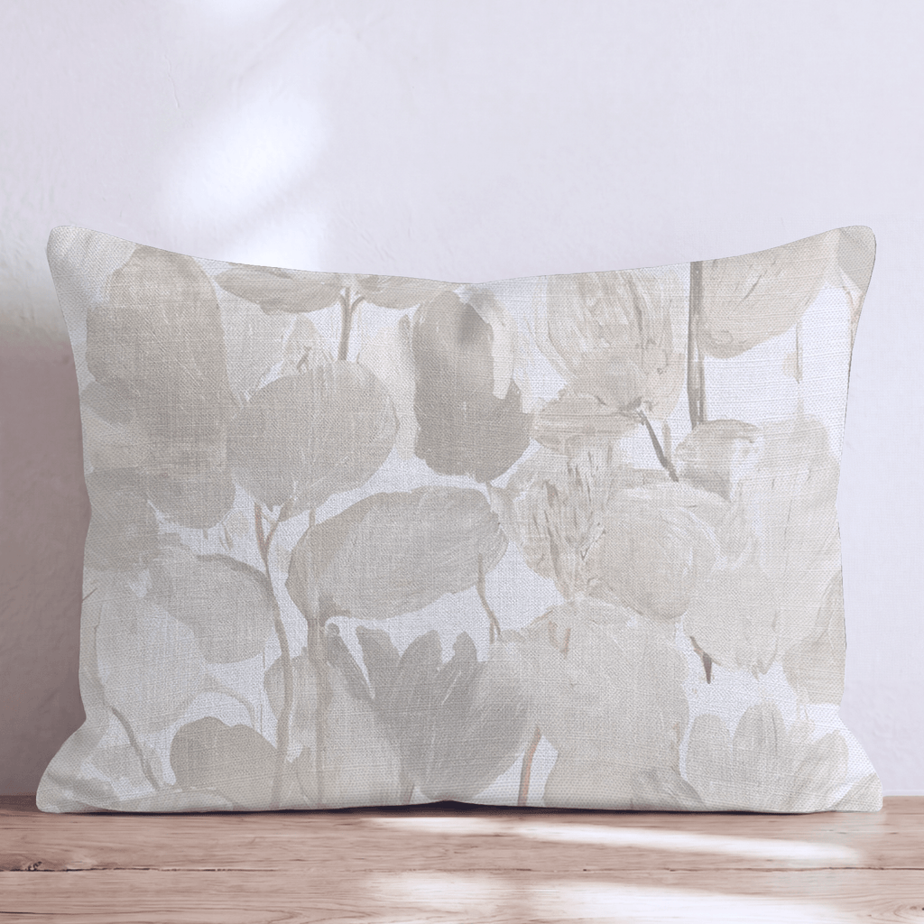 Garden Verse Driftwood Throw Pillow throw pillow - Hillcroft Home