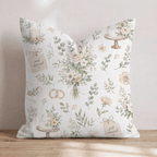 Garden Wedding Throw Pillow - Hillcroft Home