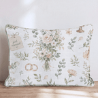 Garden Wedding Throw Pillow - Hillcroft Home