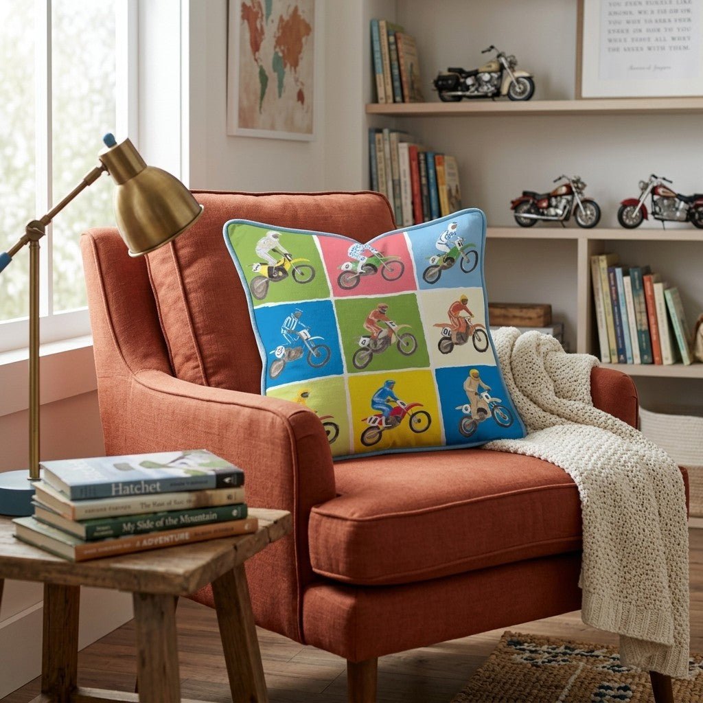 Gate Drop Throw Pillow - Hillcroft Home