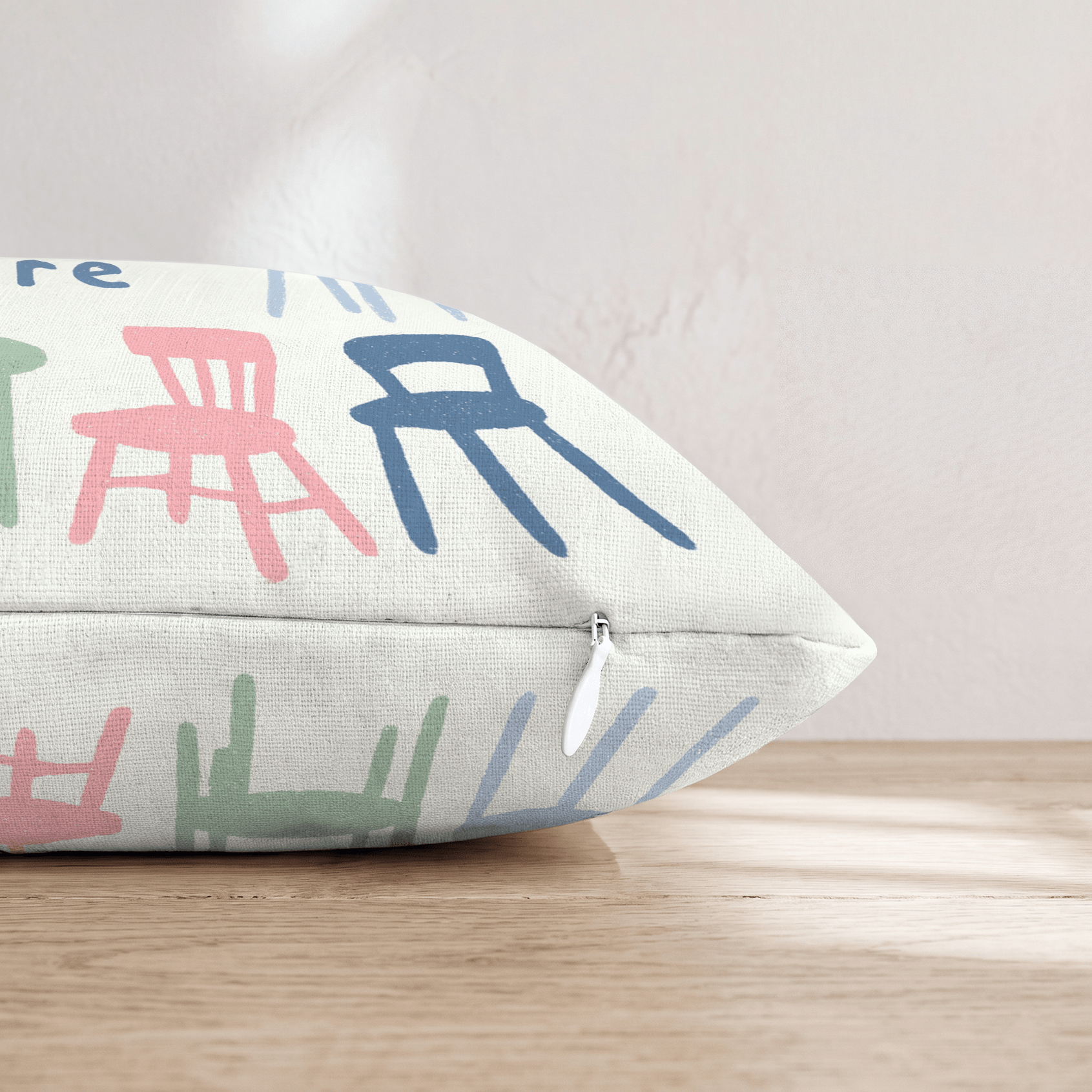 Gather Here Throw Pillow - Hillcroft Home