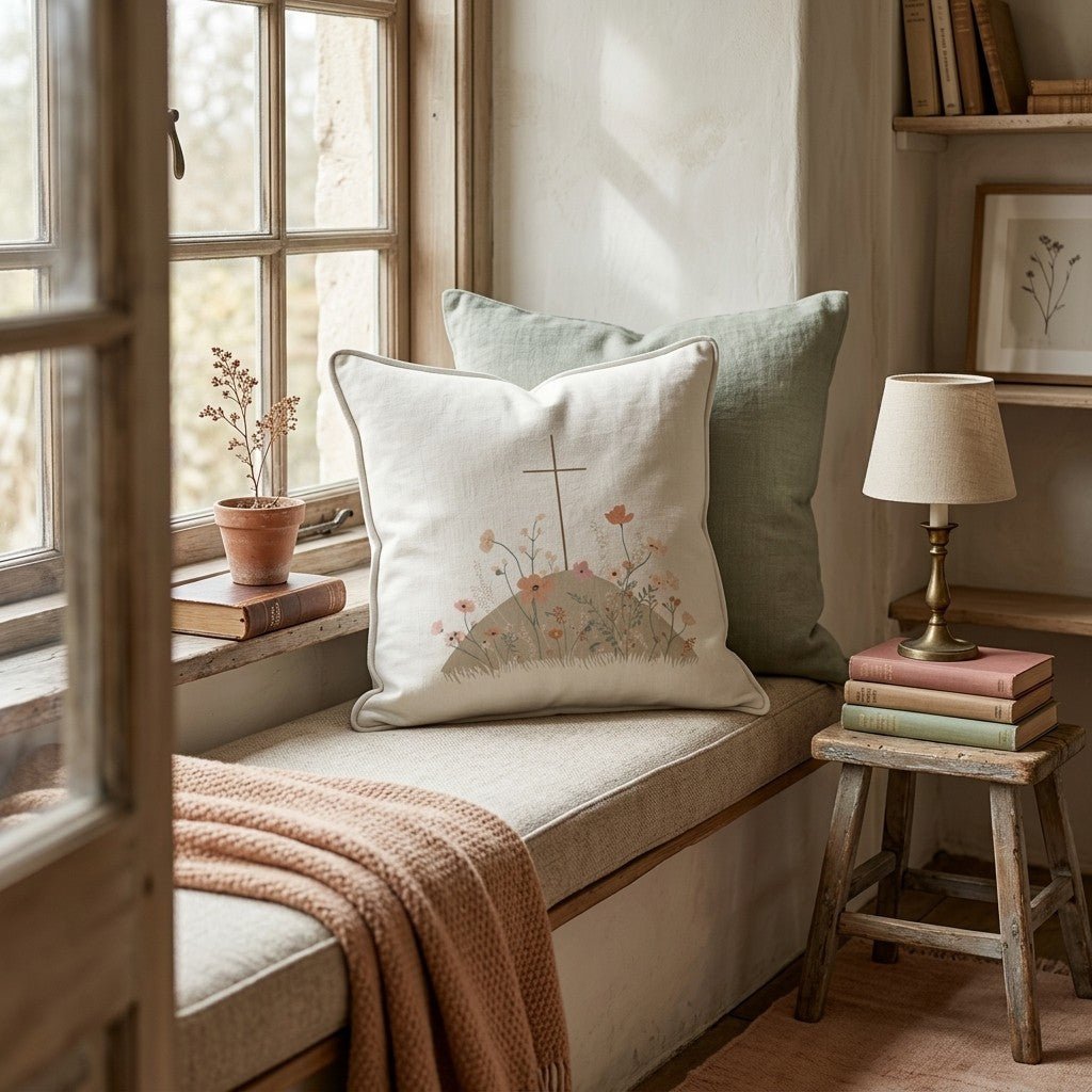 Gentle Hill Throw Pillow - Hillcroft Home