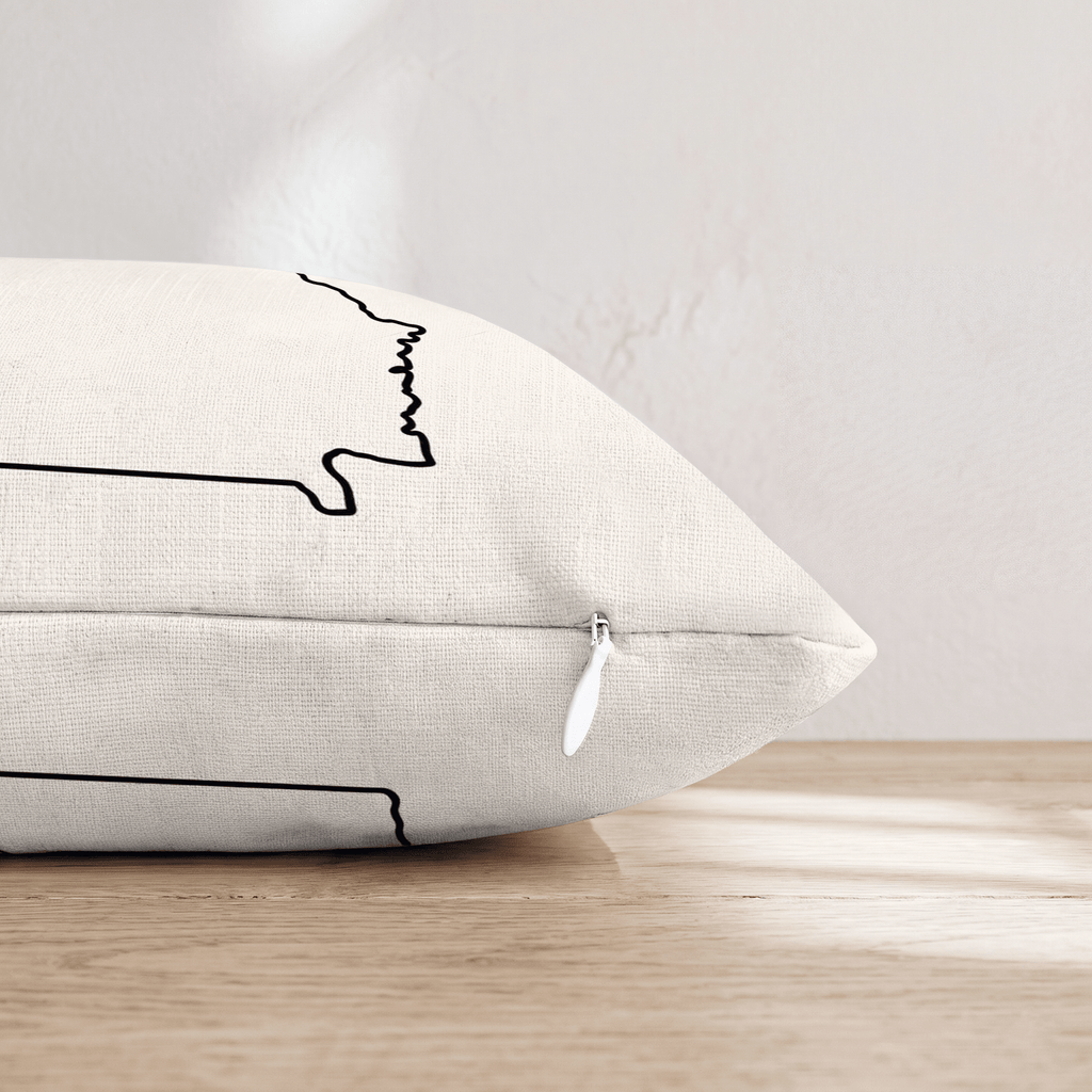 Georgia Home Throw Pillow - Hillcroft Home