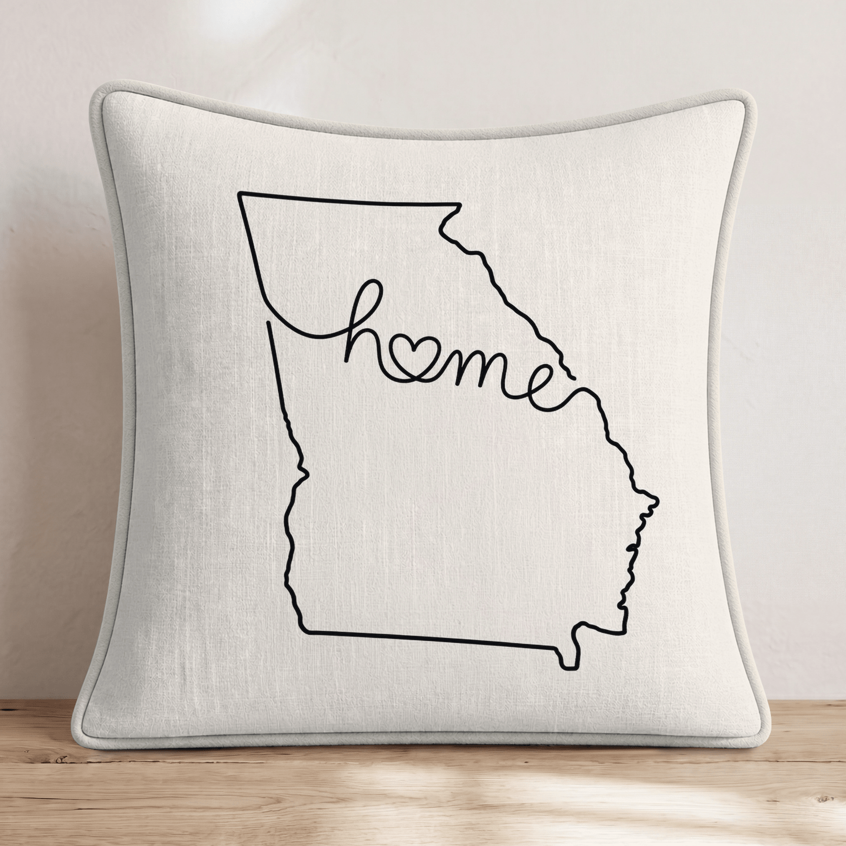 Georgia Home Throw Pillow - Hillcroft Home