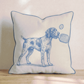 German Shorthaired Pointer Pickleball Throw Pillow - Hillcroft Home