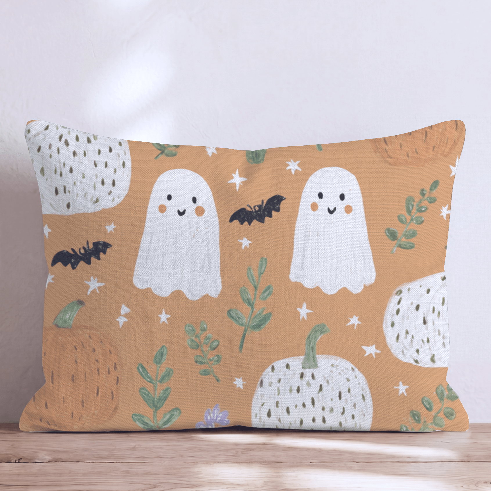 Ghost Club Throw Pillow - Hillcroft Home