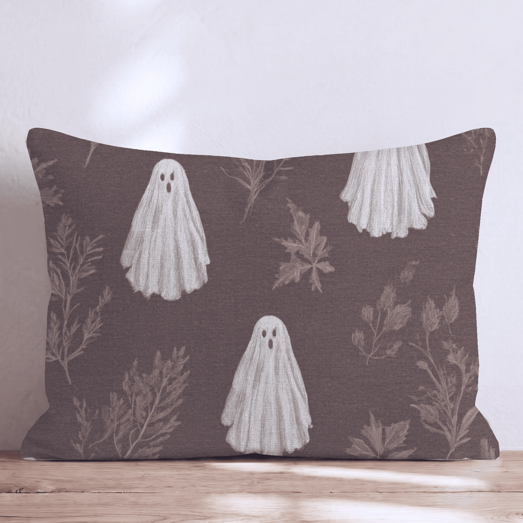 Ghost Garden Throw Pillow - Hillcroft Home