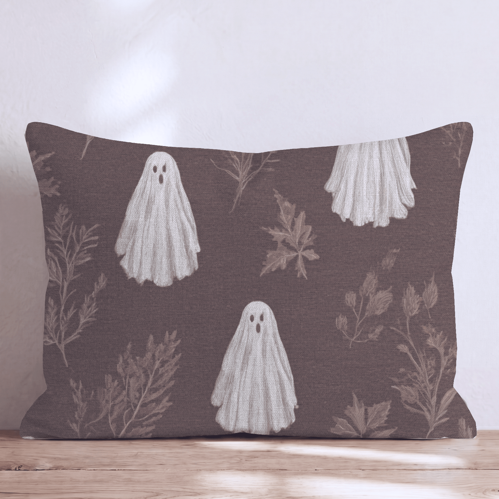Ghost Garden Throw Pillow - Hillcroft Home