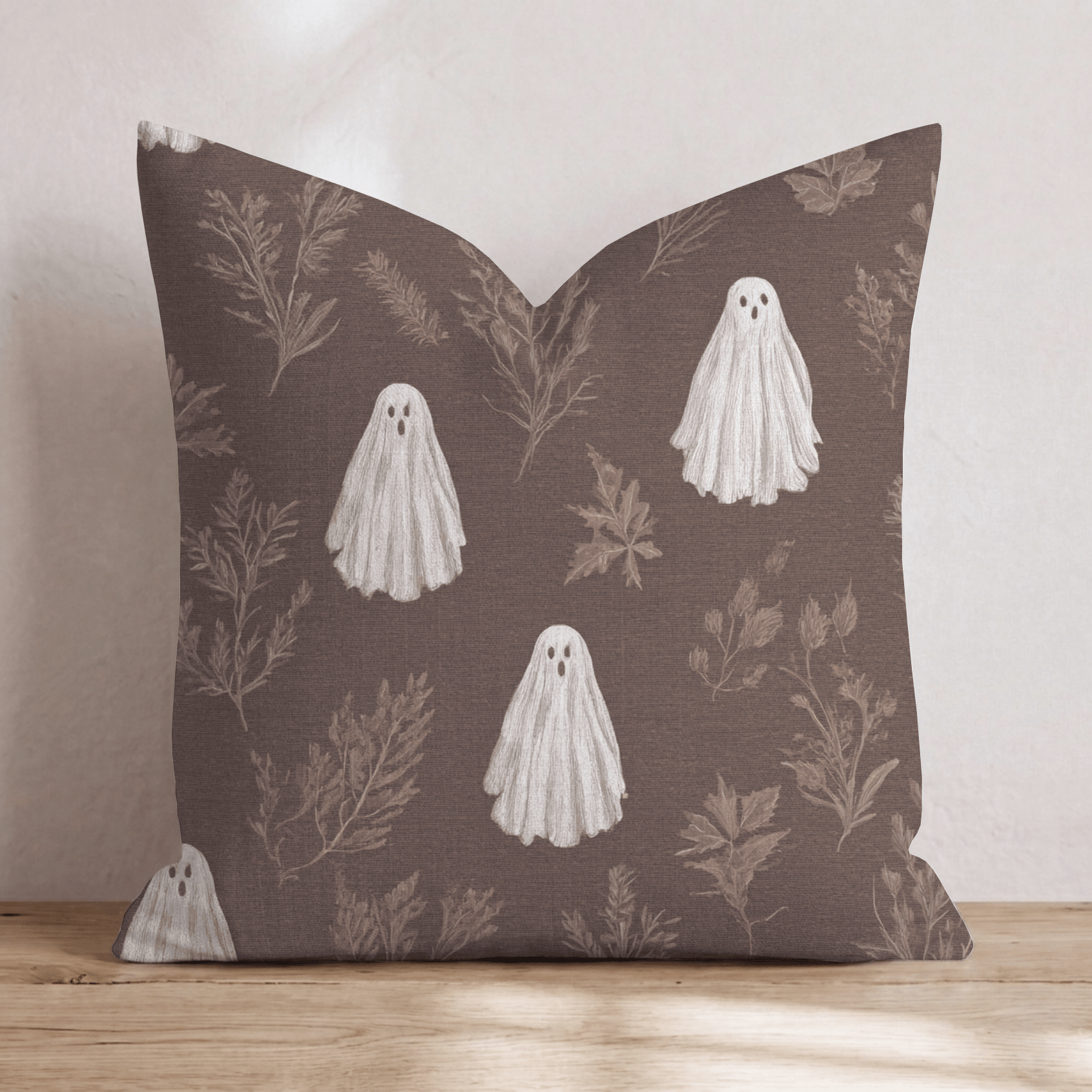 Ghost Garden Throw Pillow - Hillcroft Home