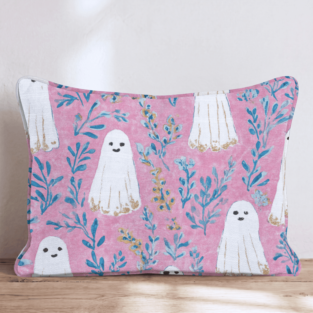 Ghost Toile Throw Pillow - Hillcroft Home