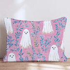 Ghost Toile Throw Pillow - Hillcroft Home