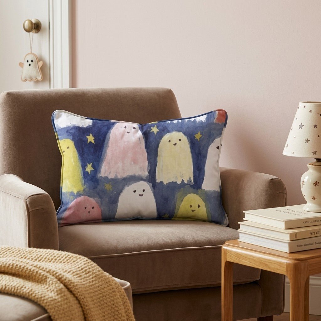 Ghost Town Throw Pillow - Hillcroft Home