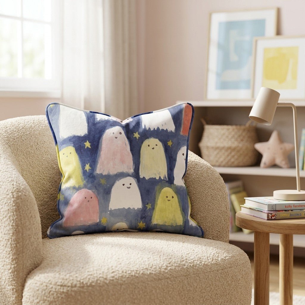 Ghost Town Throw Pillow - Hillcroft Home