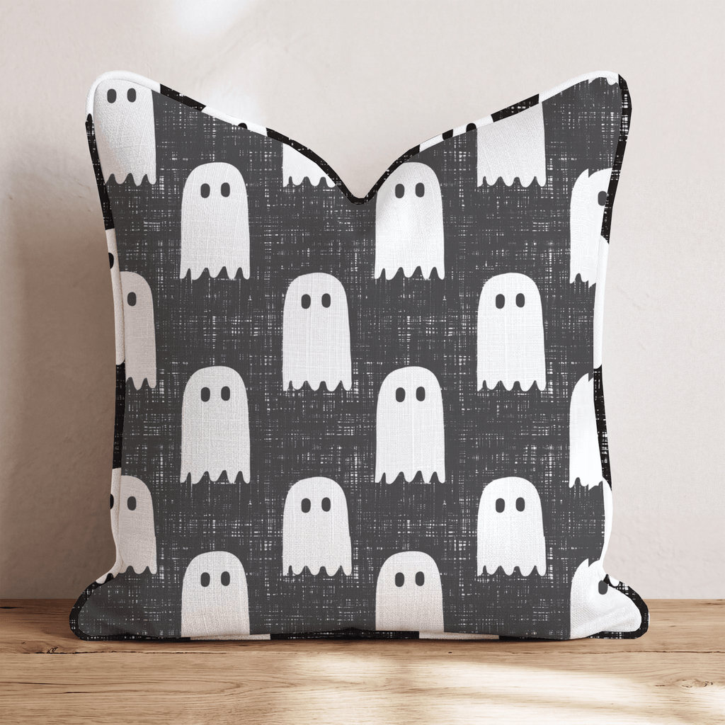 Ghosts In The Dark Throw Pillow - Hillcroft Home
