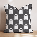 Ghosts In The Dark Throw Pillow - Hillcroft Home