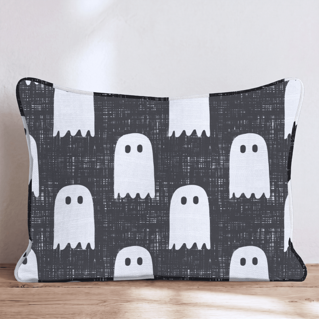 Ghosts In The Dark Throw Pillow - Hillcroft Home
