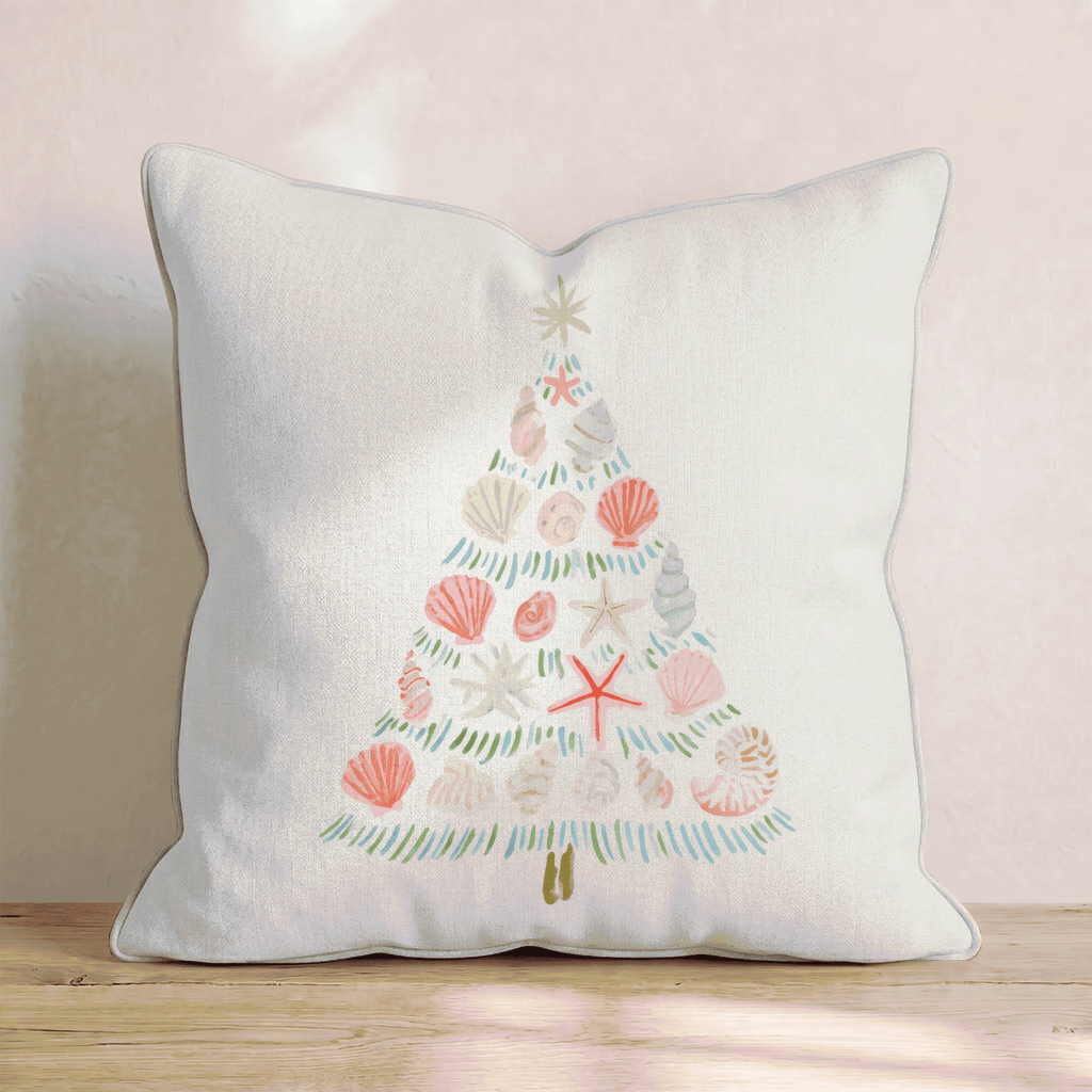 Gift Wrapped Tree Throw Pillow - Hillcroft Home