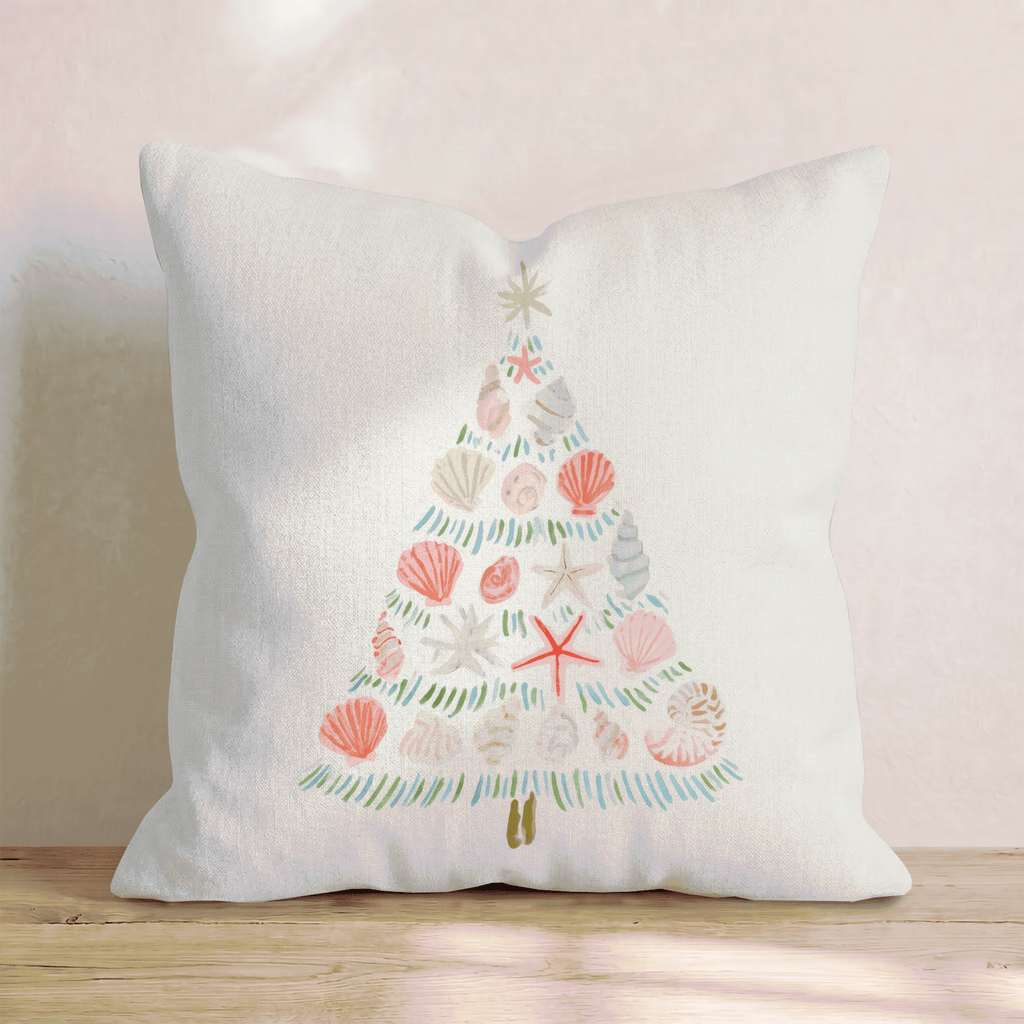 Gift Wrapped Tree Throw Pillow - Hillcroft Home