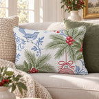 Gilded Bauble Throw Pillow throw pillow - Hillcroft Home