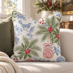 Gilded Bauble Throw Pillow throw pillow - Hillcroft Home
