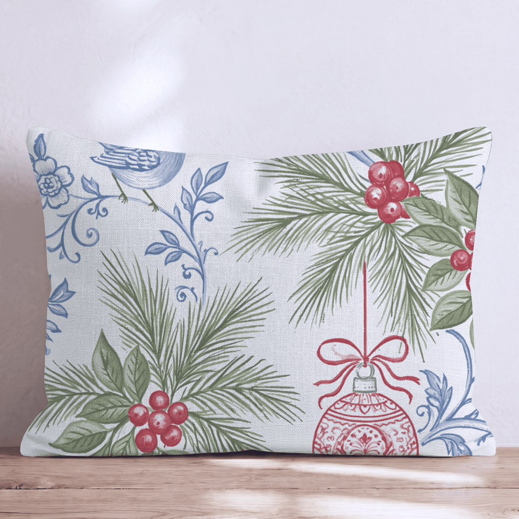 Gilded Bauble Throw Pillow throw pillow - Hillcroft Home