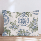 Ginger Jar Jingle Throw Pillow throw pillow - Hillcroft Home