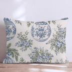 Ginger Jar Jingle Throw Pillow throw pillow - Hillcroft Home