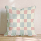 Gingham Baby Throw Pillow - Hillcroft Home