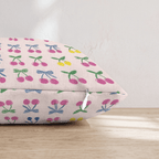 Gingham Berries Throw Pillow - Hillcroft Home