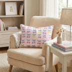 Gingham Berries Throw Pillow - Hillcroft Home