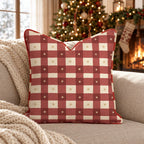 Gingham Style Throw Pillow throw pillow - Hillcroft Home