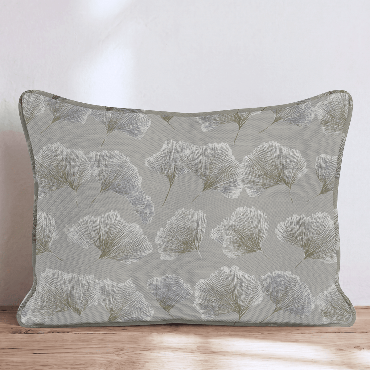 Ginkgo Drift Throw Pillow throw pillow - Hillcroft Home