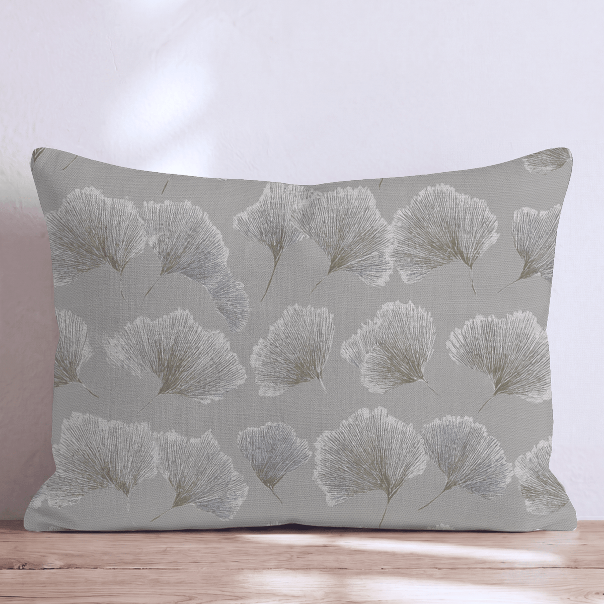 Ginkgo Drift Throw Pillow throw pillow - Hillcroft Home