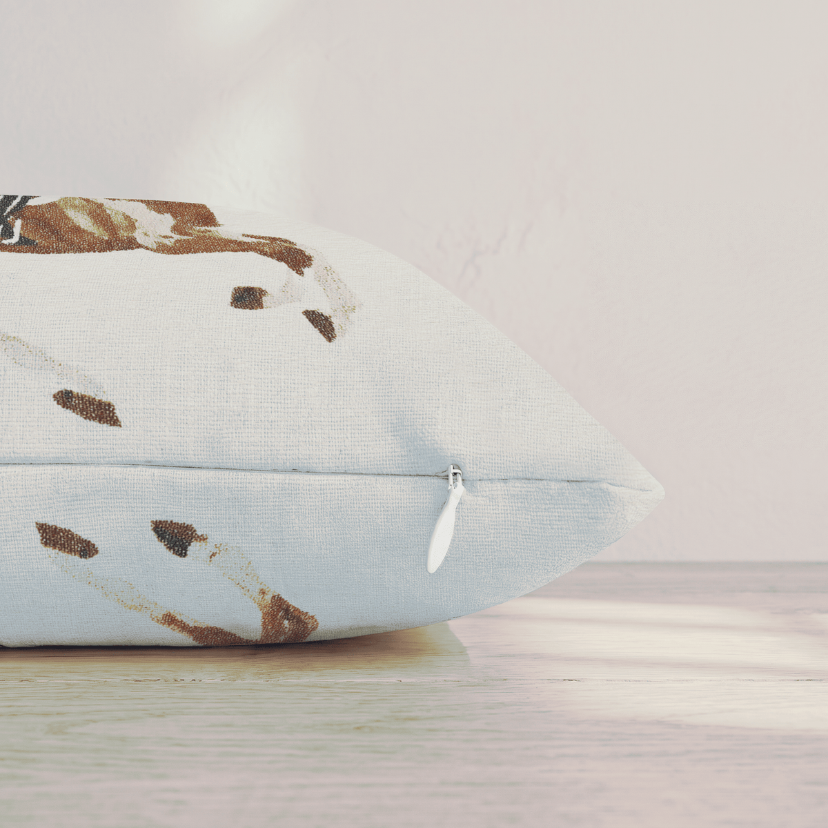Girl's Horse Show Throw Pillow throw pillow - Hillcroft Home