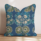 Girly Sketch Garden Throw Pillow - Hillcroft Home
