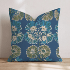 Girly Sketch Garden Throw Pillow - Hillcroft Home