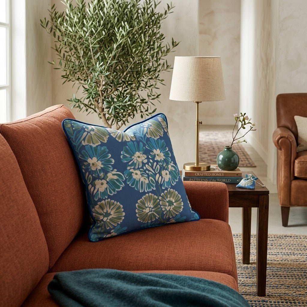 Girly Sketch Garden Throw Pillow - Hillcroft Home