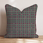 Glimmer Plaid Throw Pillow throw pillow - Hillcroft Home