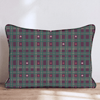 Glimmer Plaid Throw Pillow throw pillow - Hillcroft Home