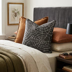 Gloomy Cobwebs Throw Pillow - Hillcroft Home