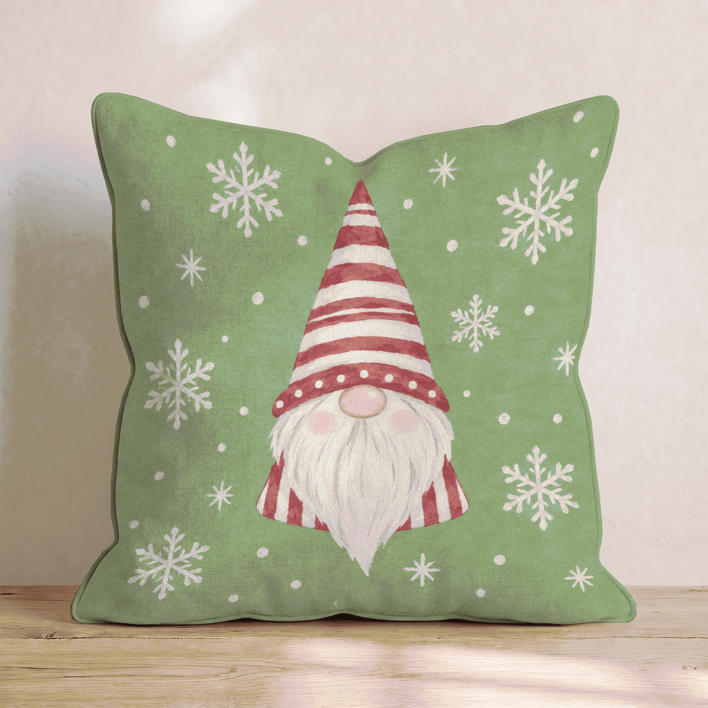 Gnome Before Christmas Throw Pillow throw pillow - Hillcroft Home